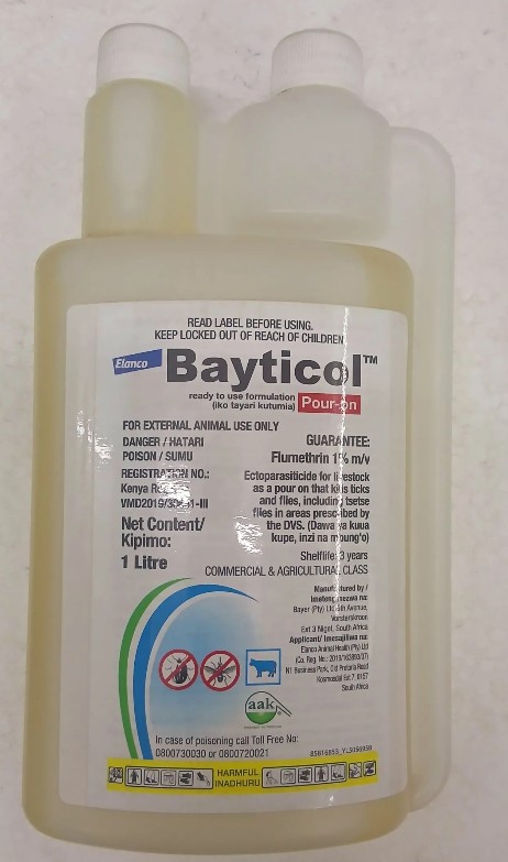 Bayticol pour on.