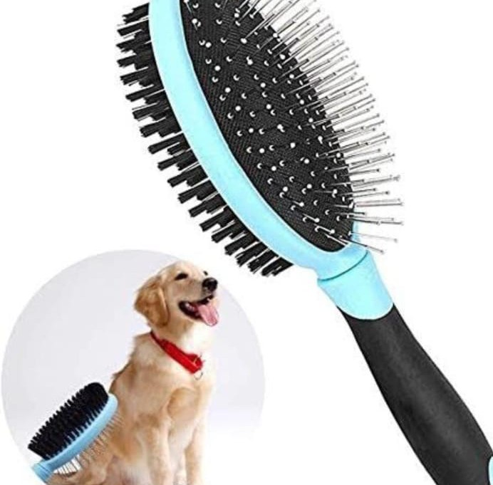 Dog grooming brush