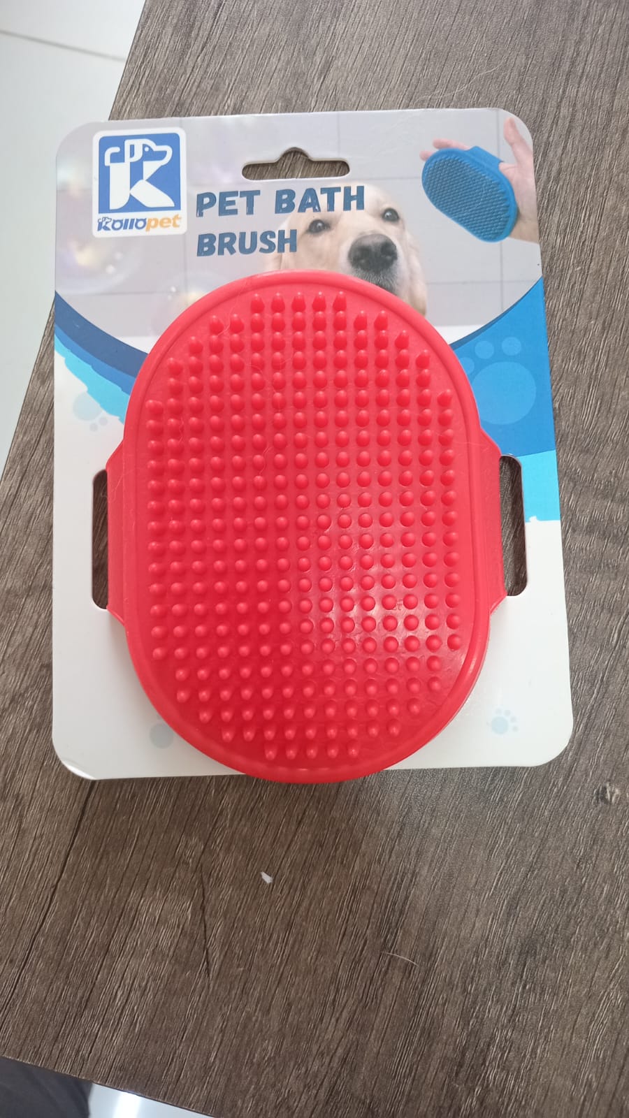 Pet bath brush