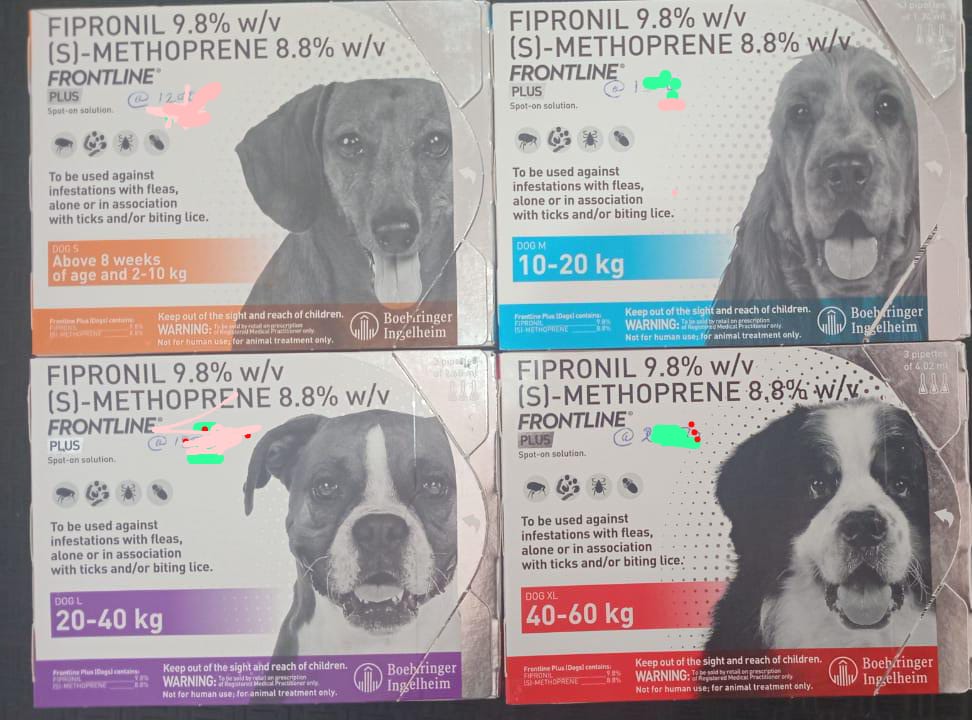 Fipronil spot on.