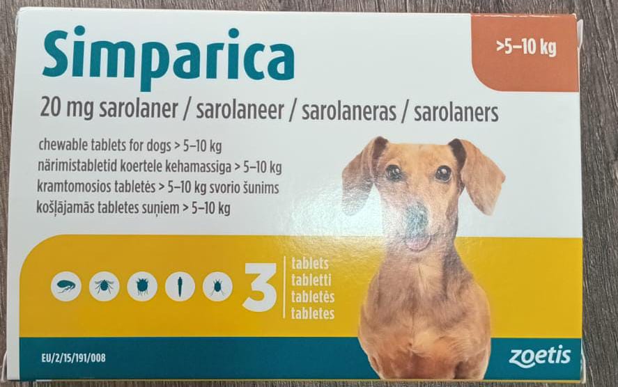 Simparica chewable tablets