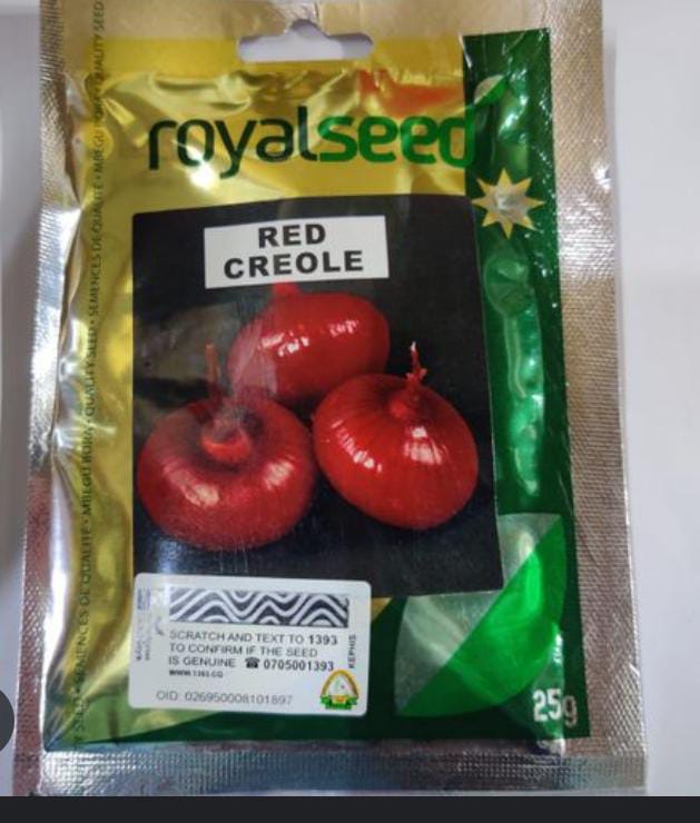 Onion seed - Red creole