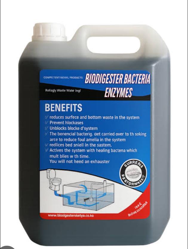 BIODIGESTER BACTERIA ENZYMES.